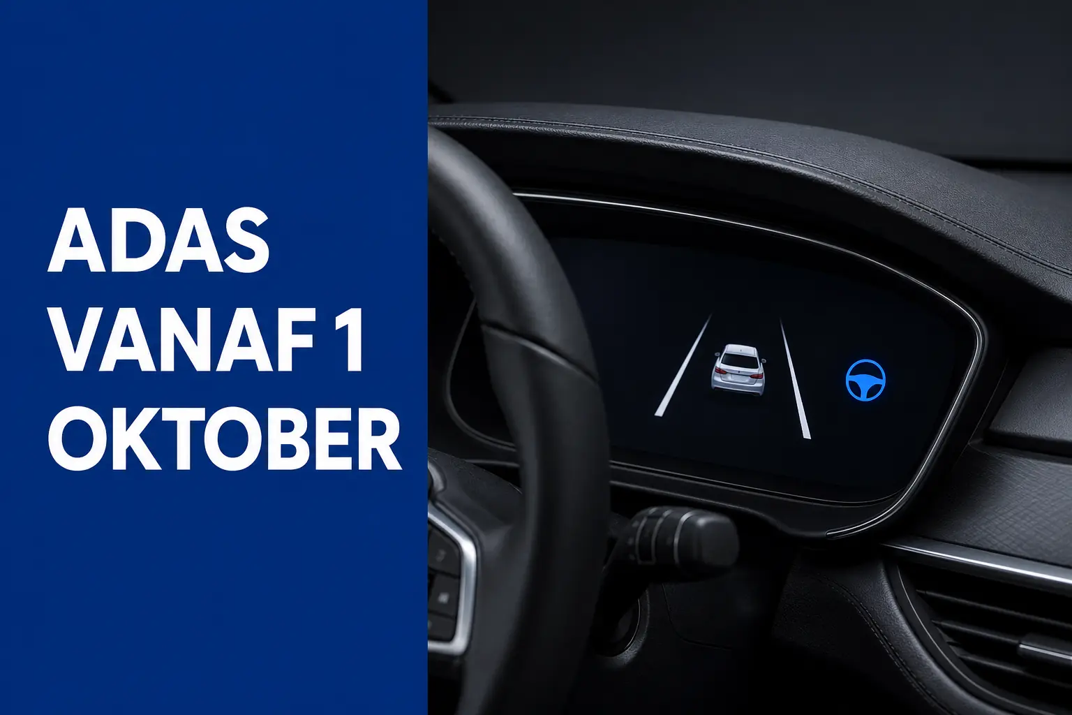 ADAS in het theorie-examen auto: dit verandert op 1 oktober 2026